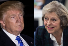Theresa May says talking to Donald Trump is `very easy`